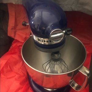 Kitchenaide Mixer ~ Flip Top Navy Blue